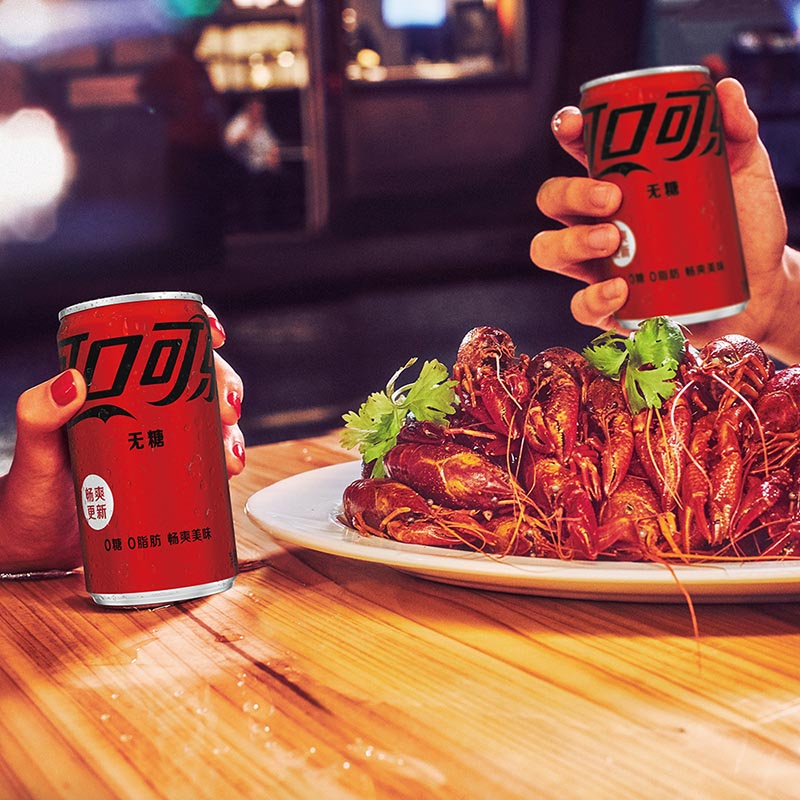 拍2件！可口可乐零度无糖迷你罐