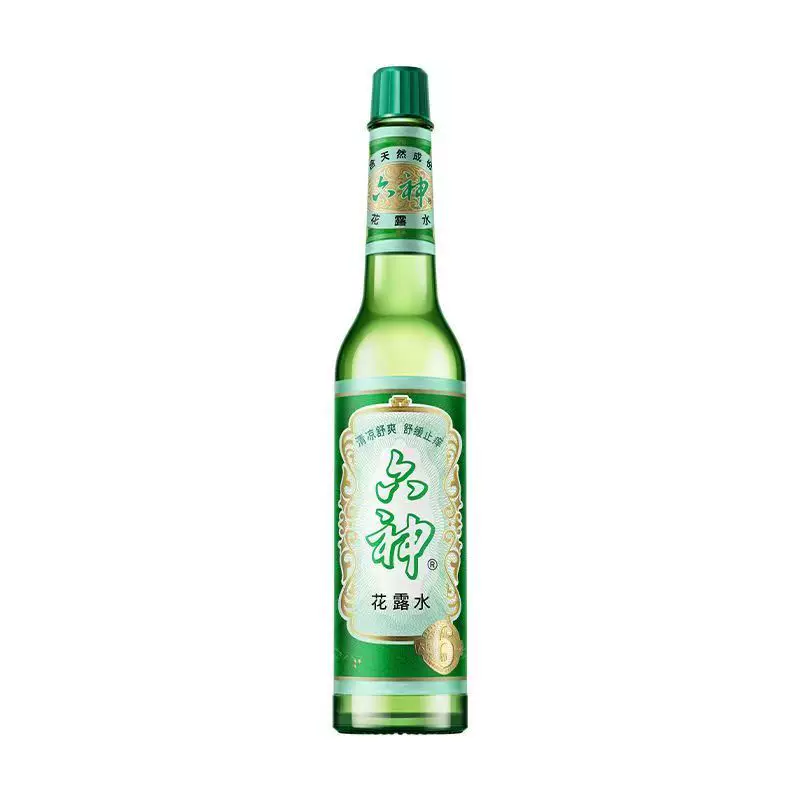 玻璃瓶！六神经典花露水95ml*1瓶