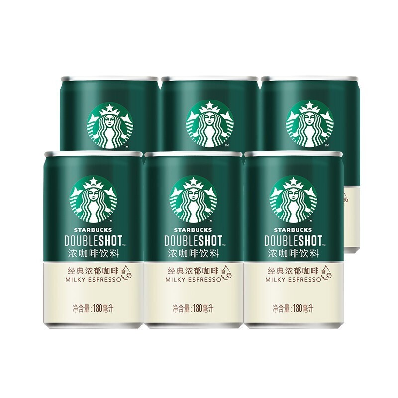 Starbucks星巴克 优选 星倍醇经典咖啡饮料罐装