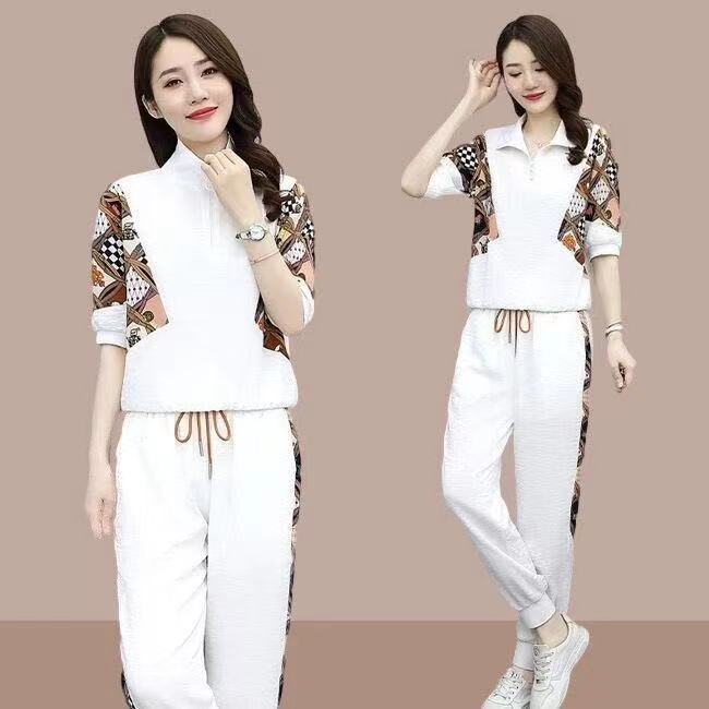 休闲运动时尚套装女2022夏季新品