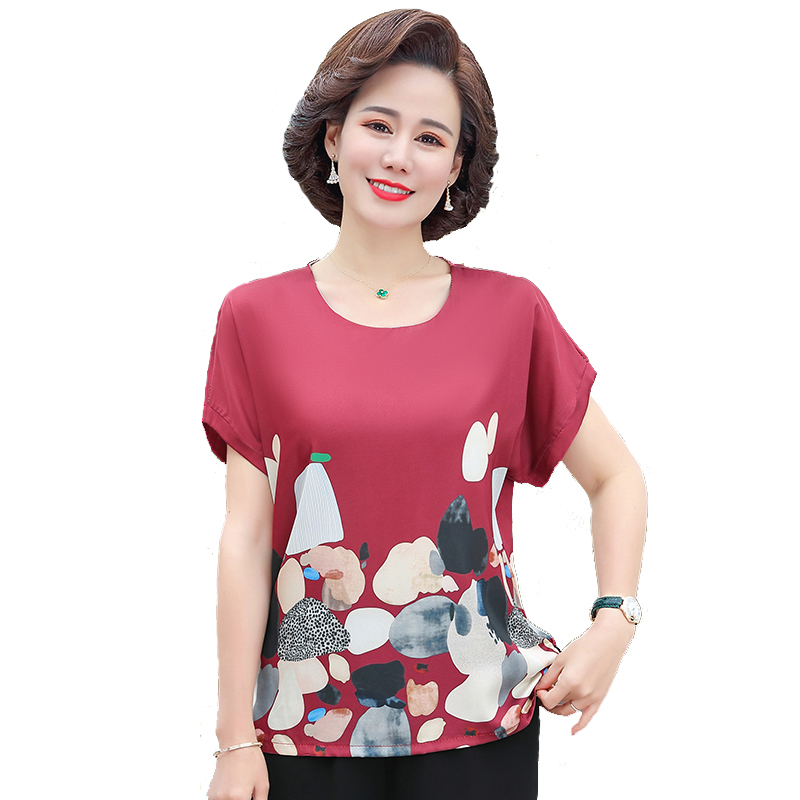 【花彩姿】新款妈妈夏装两件套