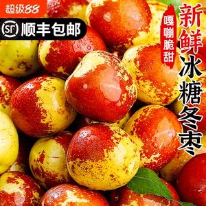正宗大荔冬枣新鲜大枣5A级大果冬枣山西新鲜水果应季水果顺丰包邮