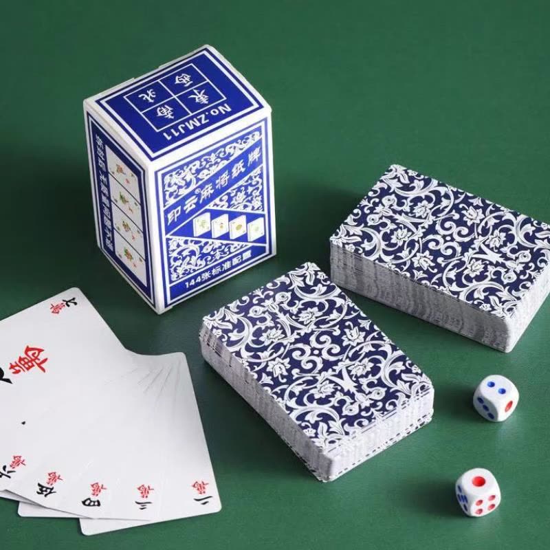 家用便携防水麻将扑克牌