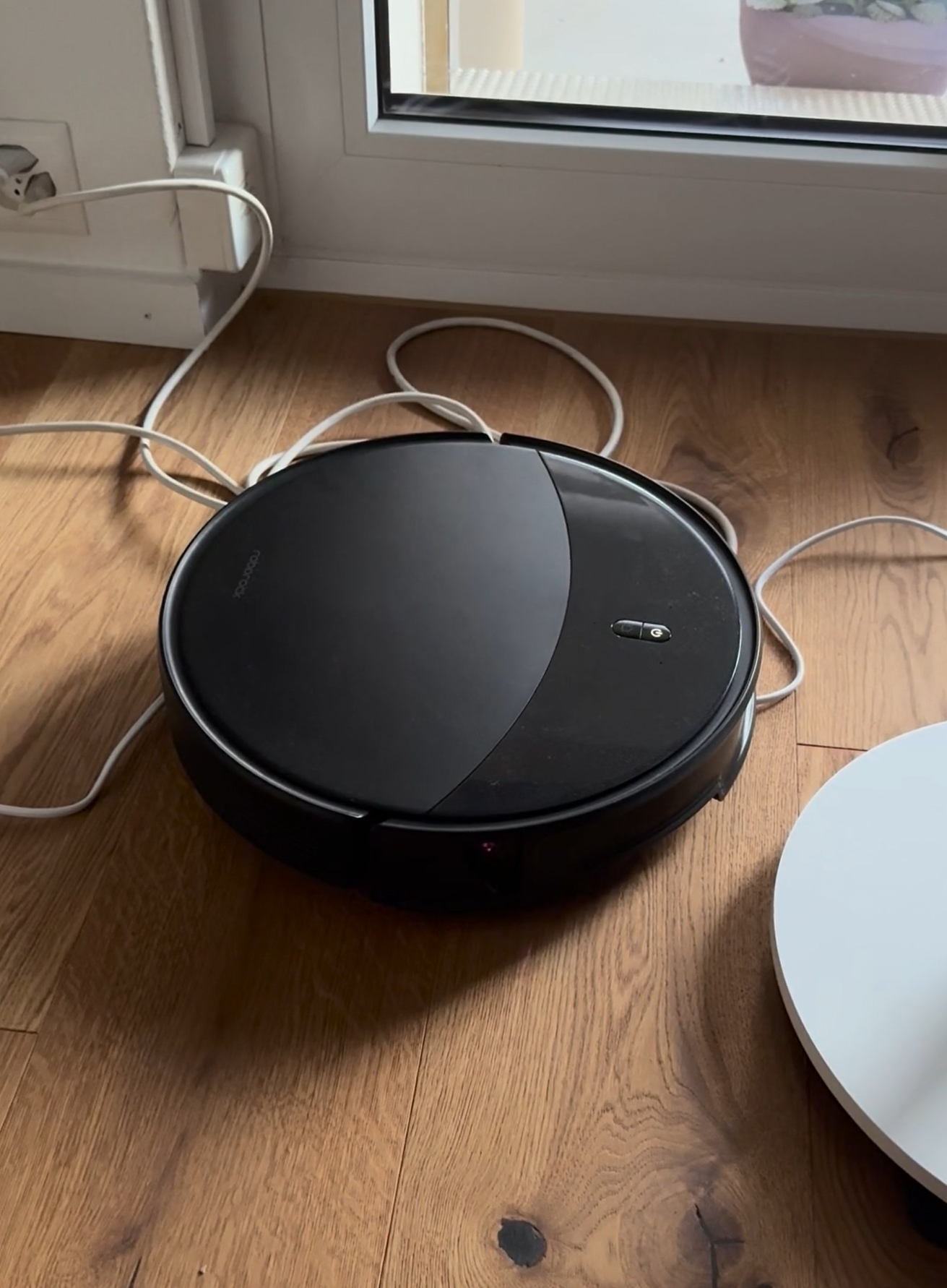 Roborock Smart Vacuum Review and Discount Guide Roborock Robot Vacuum and Dock Station in a Modern Home Setting