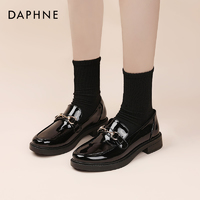 【JD旗舰店】达芙妮（DAPHNE）小皮鞋女