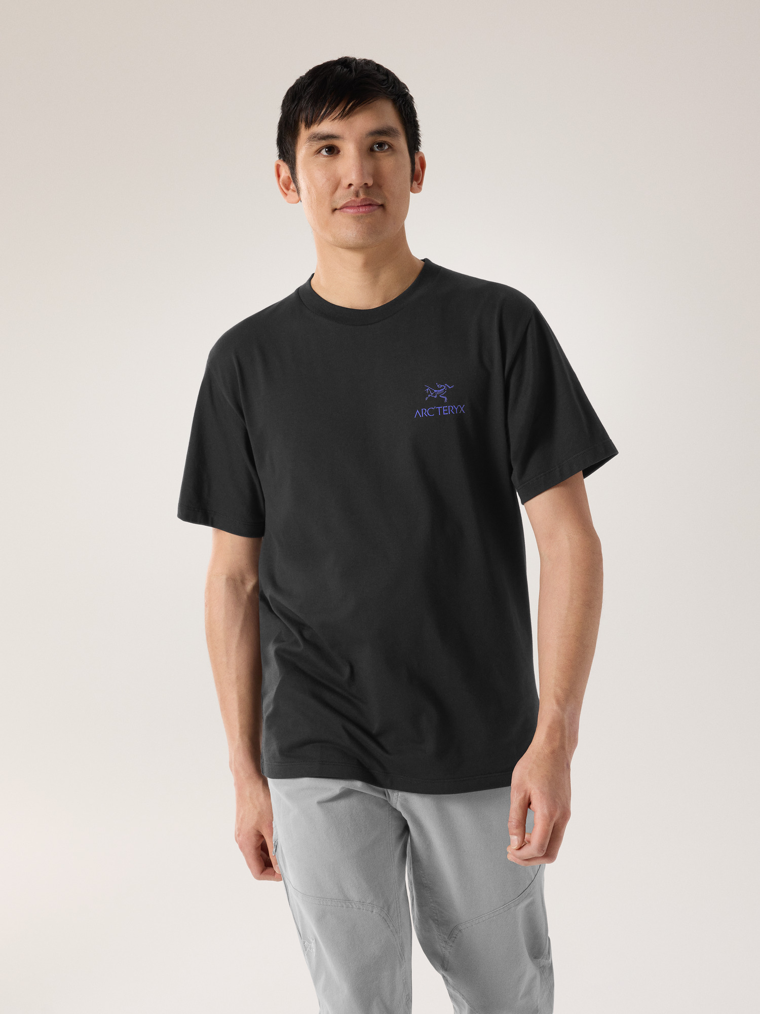 Arcteryx Kragg SL Cotton Bird Word Shirt SS Men's