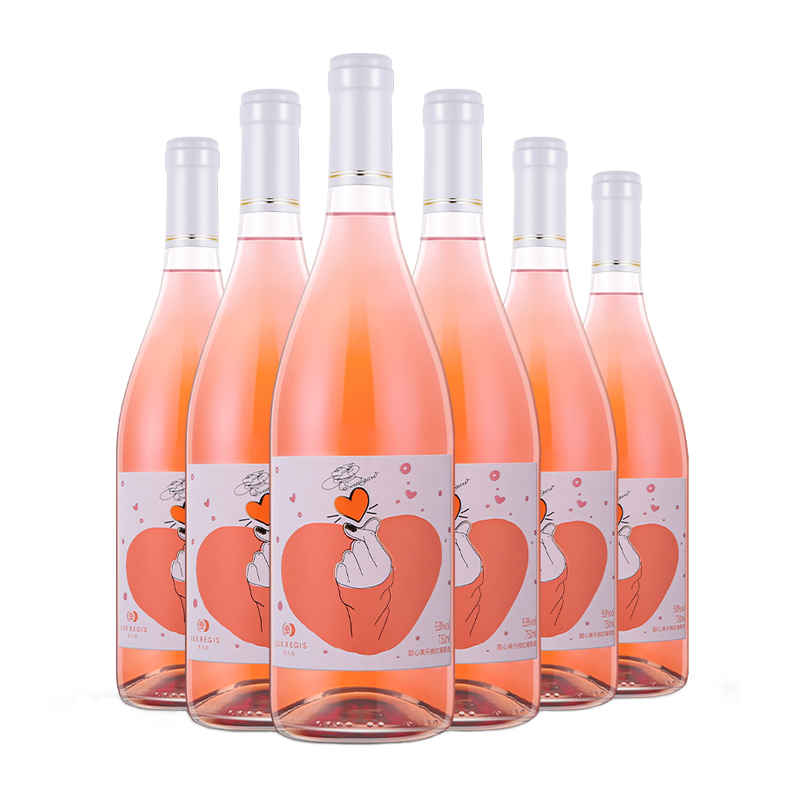 半甜桃红葡萄酒750ml×6瓶