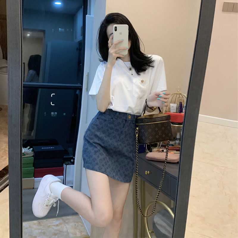 春夏季新款网红炸街休闲显瘦套装裙