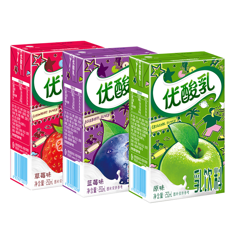 【苏翊鸣同款】伊利优酸乳250ml*10盒