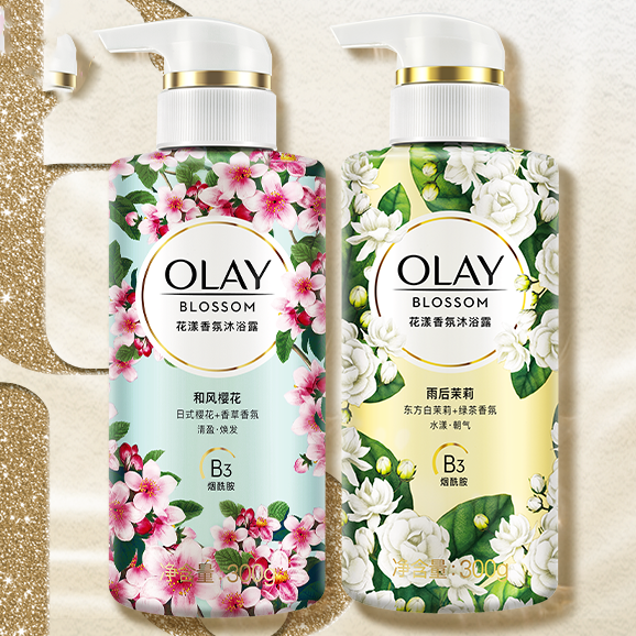 OLAY玉兰油沐浴露香氛留香沐浴樱花茉莉