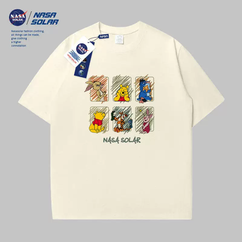 NASA清！1OO%纯棉短袖清仓