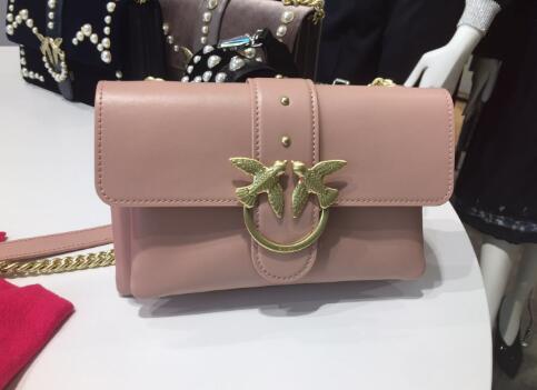 Pinko 品高logo plaque女士单肩背包燕子包折后价HK$1160(约979元)