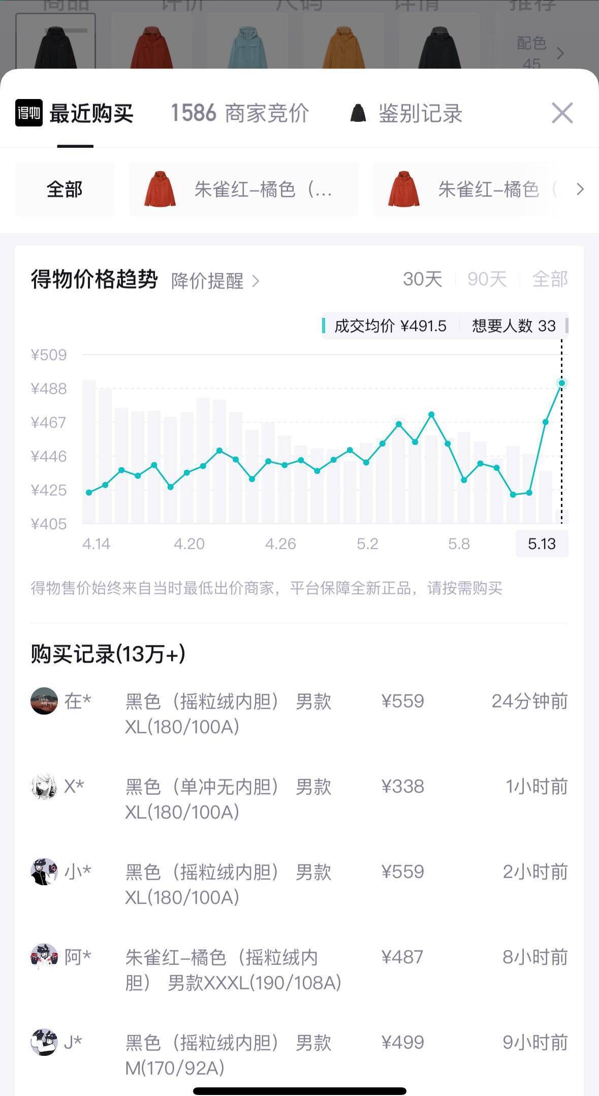 拓路者朱雀冲锋衣拍3退1叠加券到手231元