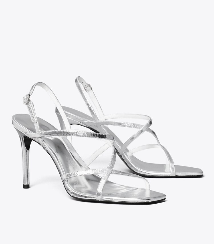 tory burch Multi-Strap Heeled Sandal