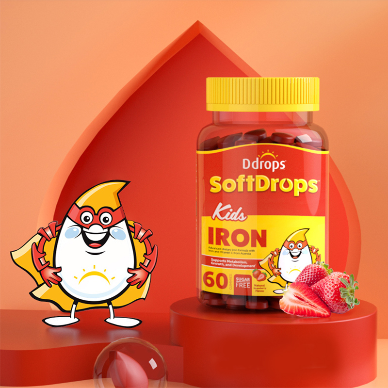 Ddrops儿童补铁维c软糖