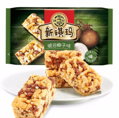 2.5元！徐福记 新琪玛 脆谷椰子味 220g