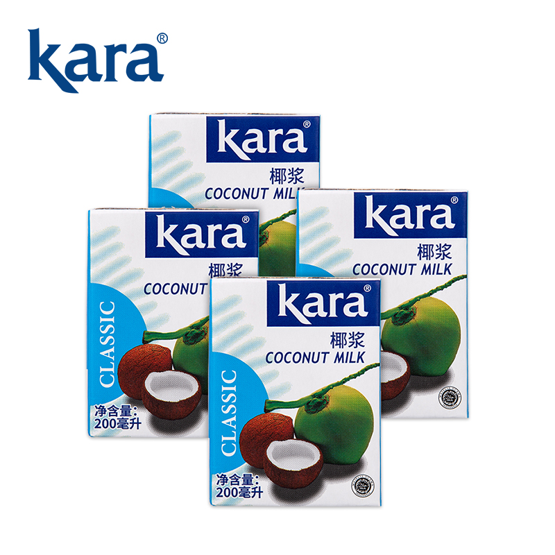 【Kara牌】椰浆200ml*4佳乐奶茶店专用