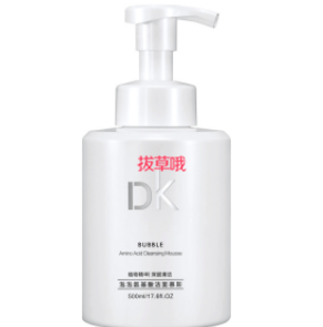 10.9元包邮！DK 氨基酸慕斯洗面奶500ml