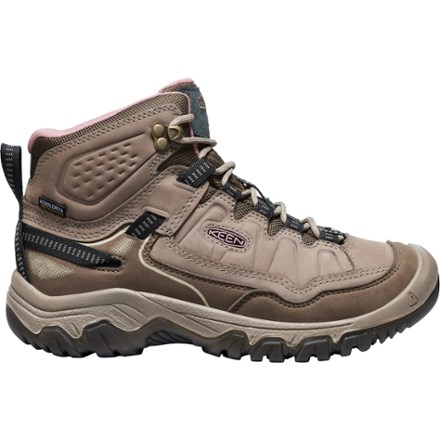 KEEN Targhee IV Mid 女士徒步鞋 Brindle/Nostalgia Rose 6.5 Wide