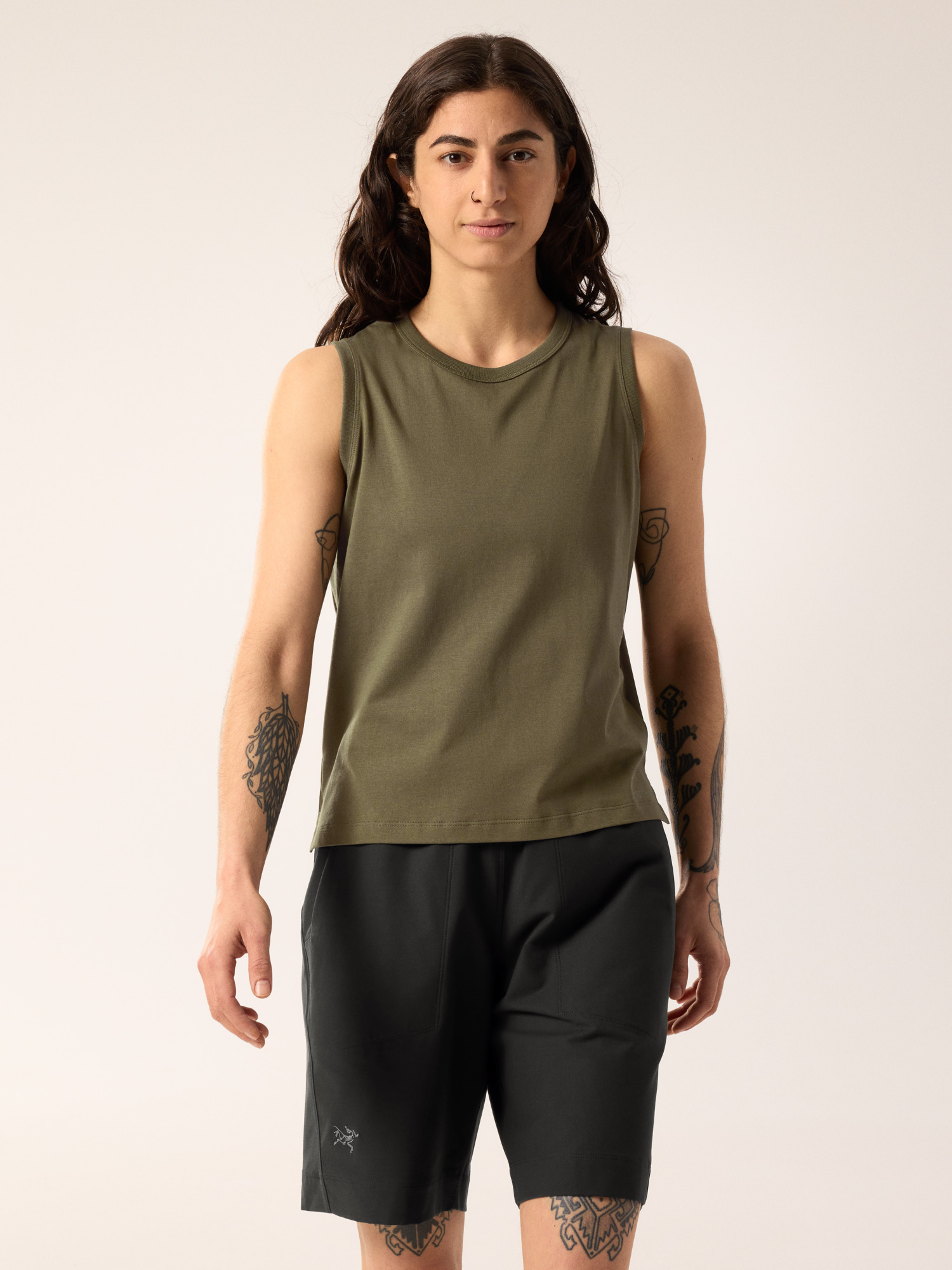 Arcteryx Kragg SL Cotton Blurred Bird Tank Women's