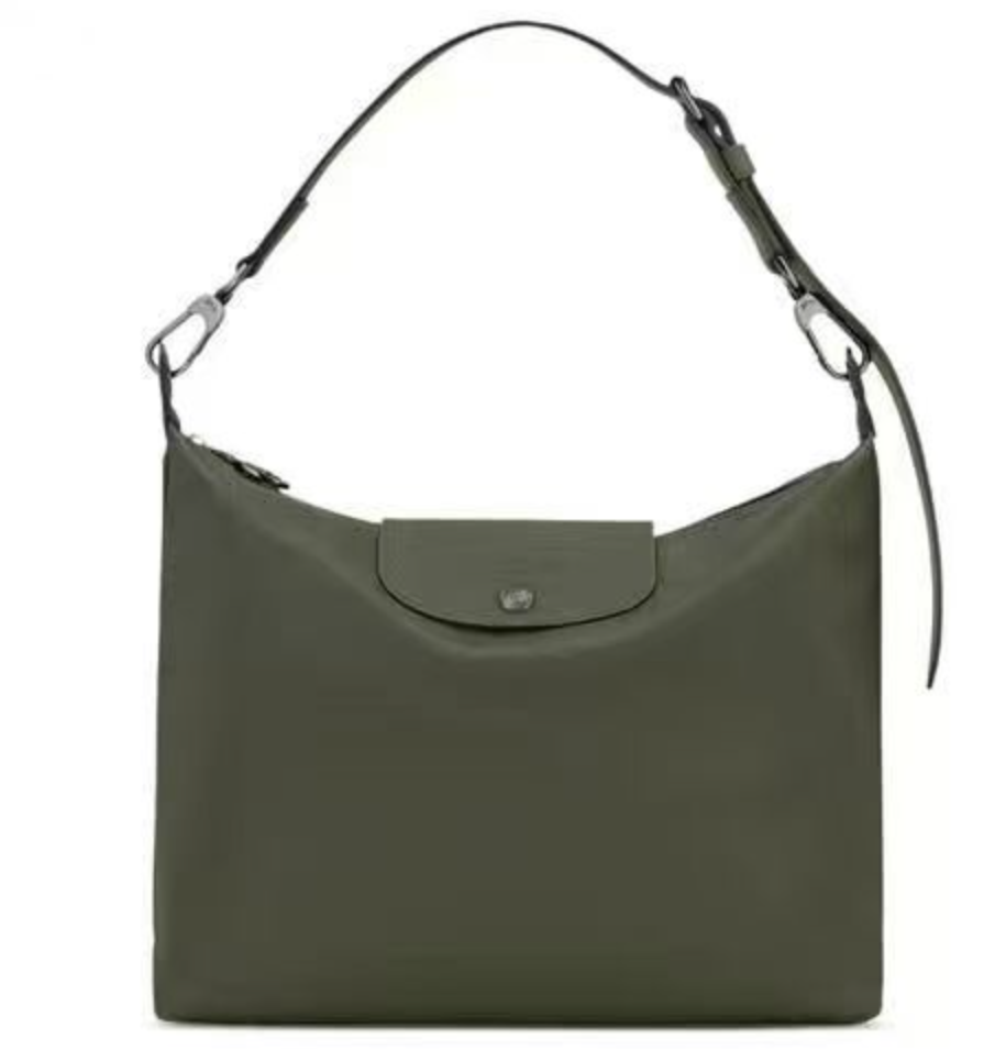 Longchamp中号Le Pliage Hobo包袋7折特惠