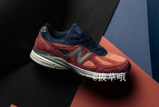 newbalance新百伦990v4男士慢跑鞋