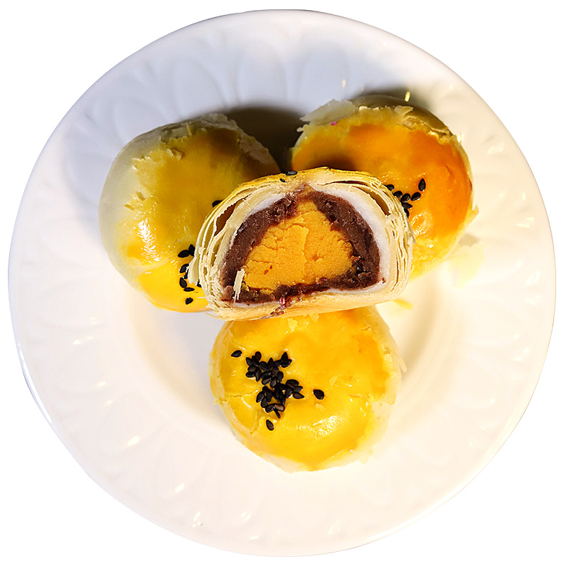 【玛瑞哒】雪媚娘蛋黄酥12枚装