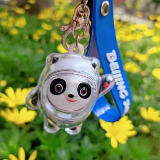 【补货了】9.8元包邮！冬奥会冰敦敦钥匙扣挂件