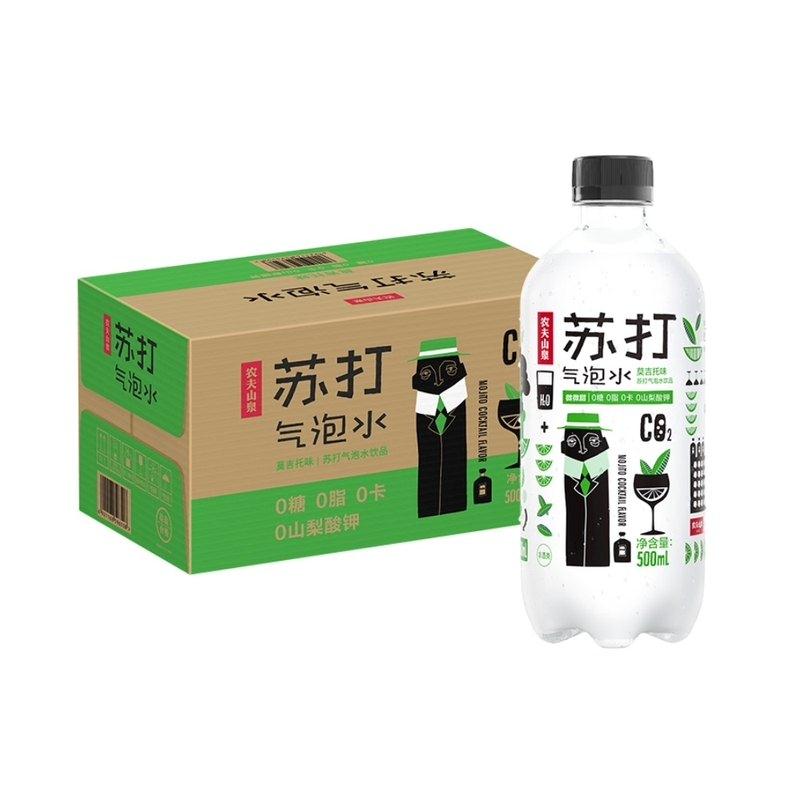 农夫山泉苏打气泡水500ml*5瓶