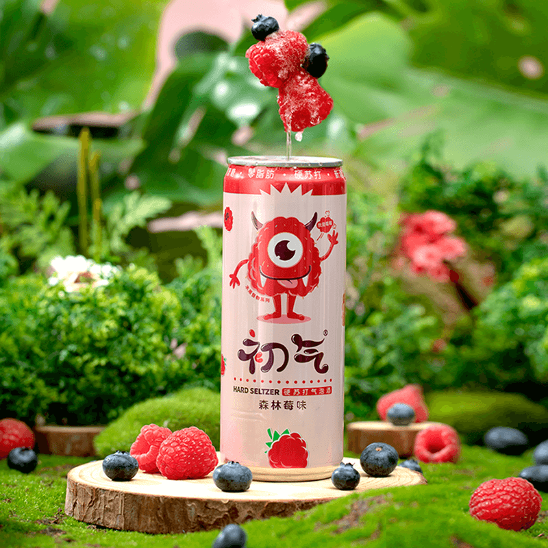 【可签到】初气无糖气泡酒果酒330ml