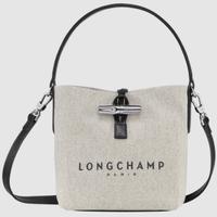 Longchamp珑骧Roseau帆布水桶包