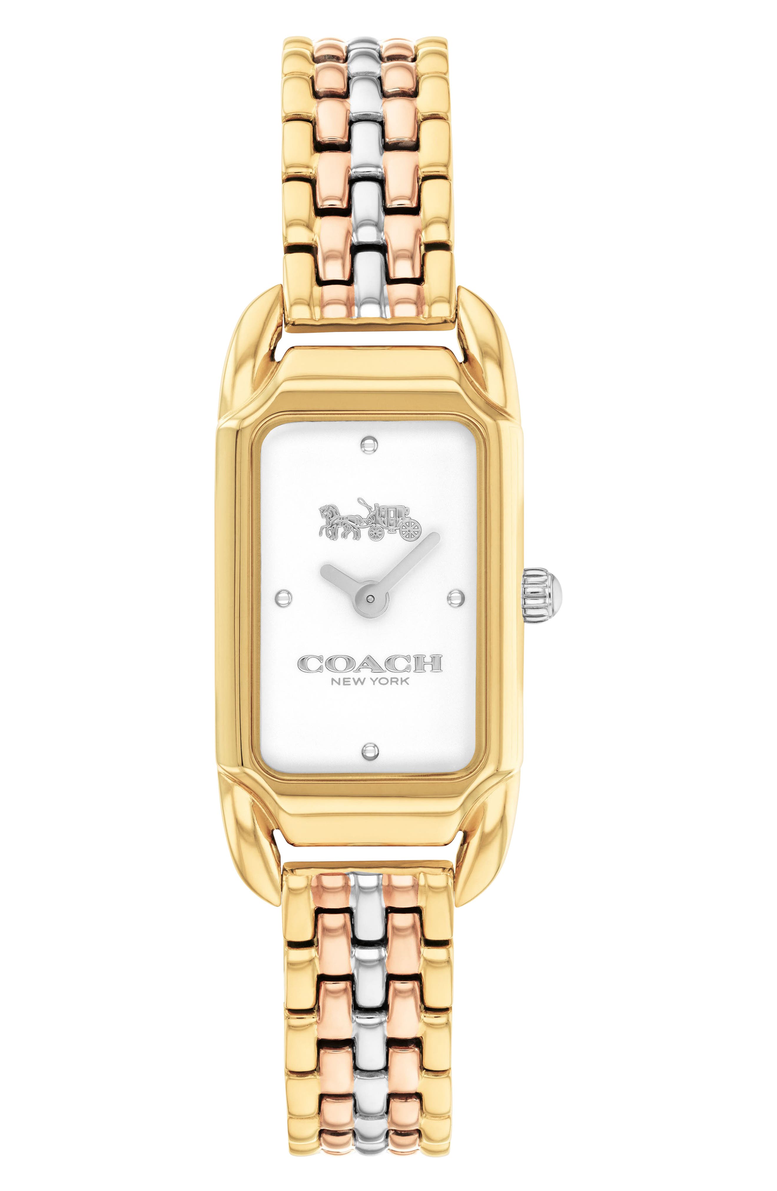 COACH Cadie Bracelet Watch; 17.5mm x 28.5mm