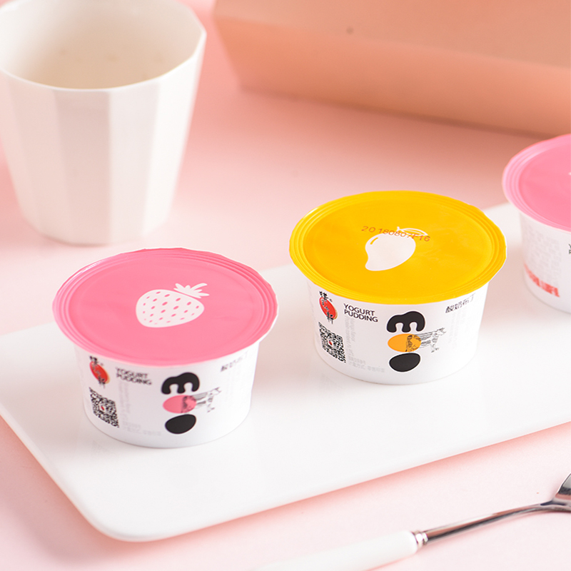 蜡笔小新85g酸奶布丁果冻牛奶布丁