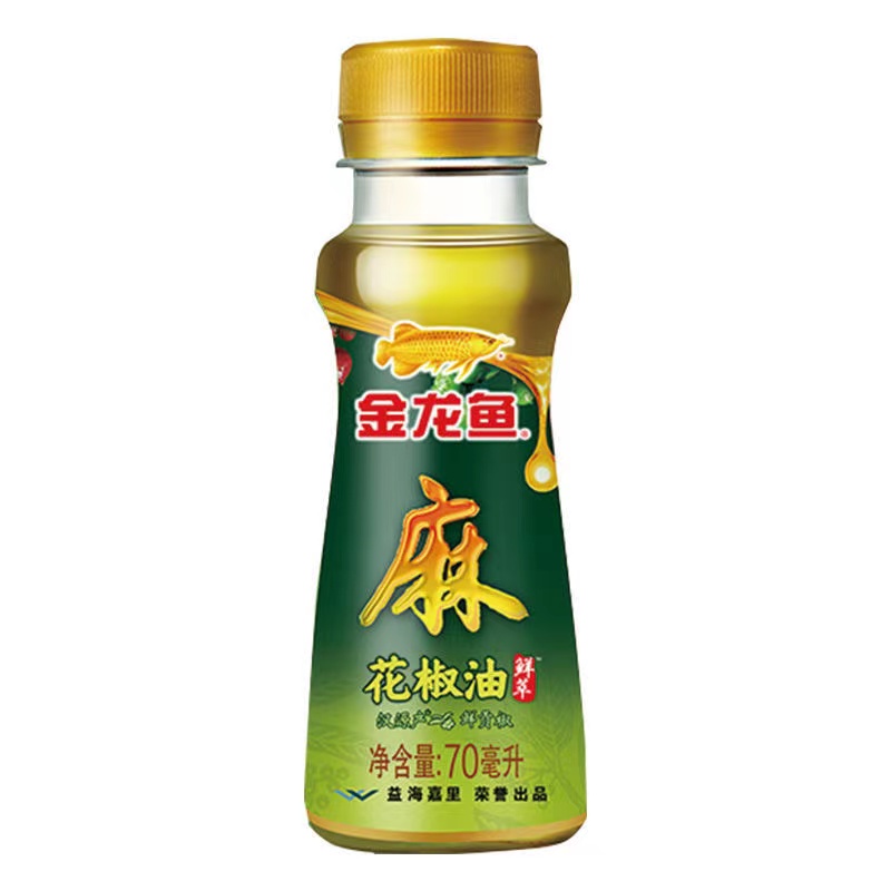 金龙鱼花椒油70ml+香油70ml