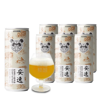 【特惠秒杀】12.9元包邮！6罐猫精酿啤酒比利时小麦风味