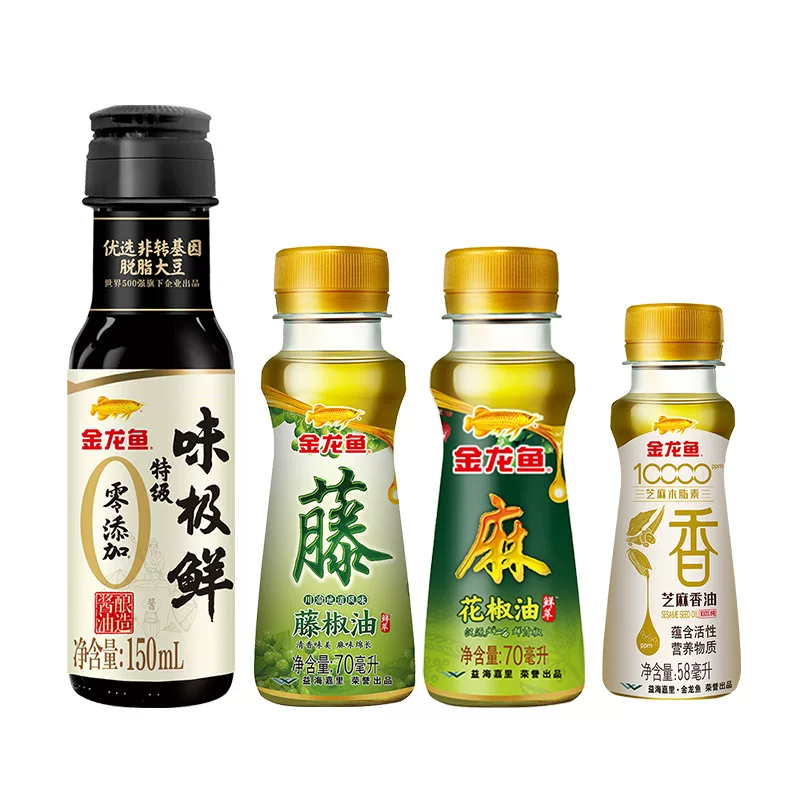 9.3/4瓶！金龙鱼藤椒麻油组合