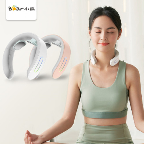 99元包邮！小熊 智能电动颈椎按摩器