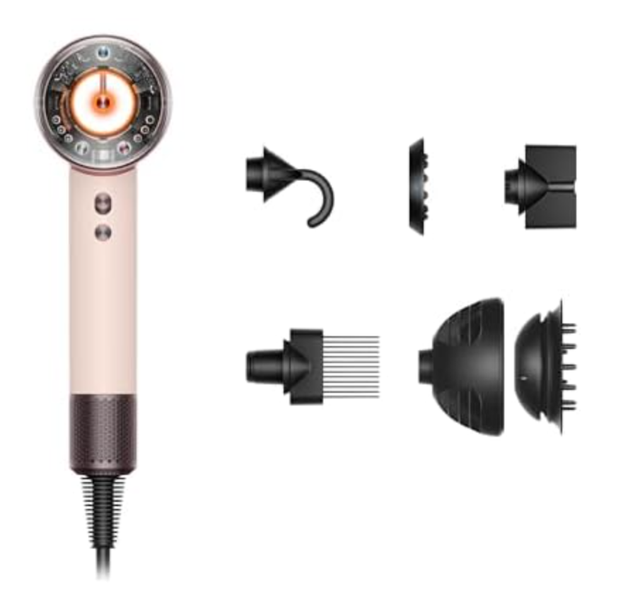 Dyson 樱花粉吹风机套装7.7折