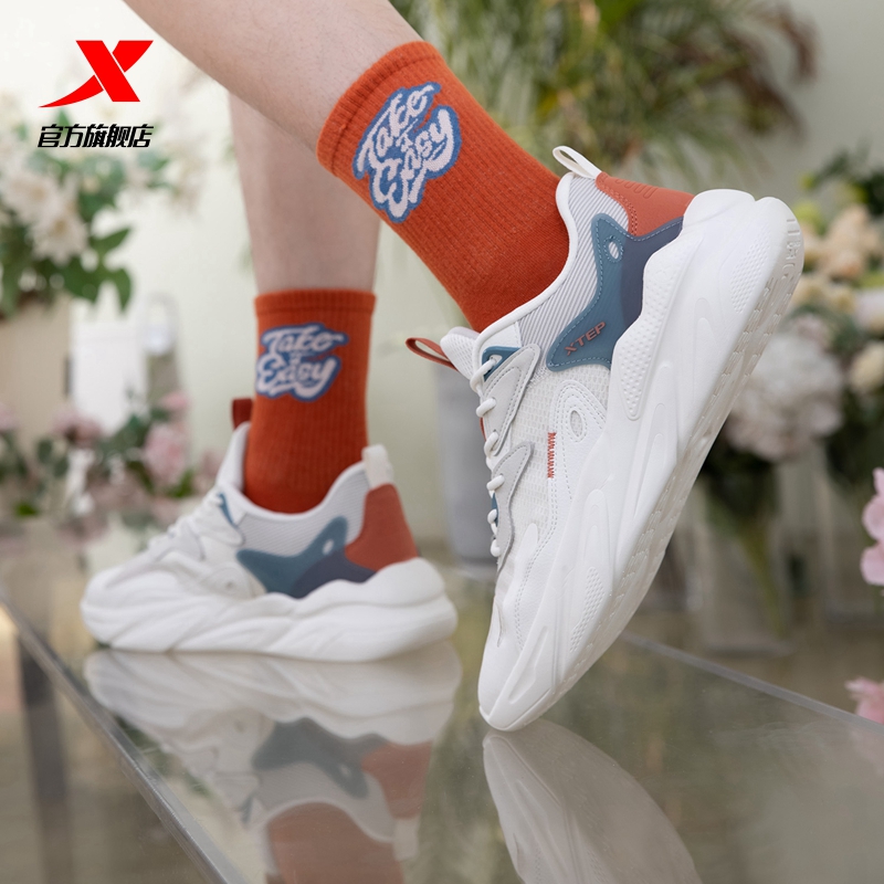 【拍3件，满500叠减200】特步夏季运动鞋男