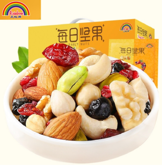59.7元包邮！天虹牌 每日坚果大礼包 30袋750g