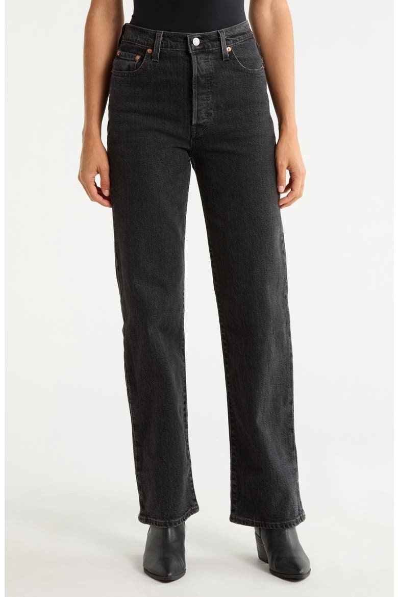 Levi's Ribcage High Waist Straight Leg Jeans - Flattering fit