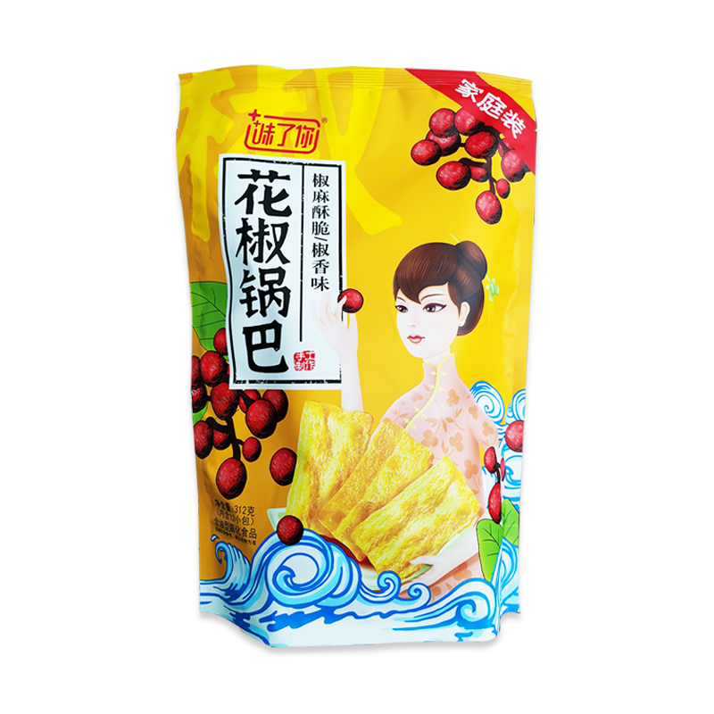 味了你！花椒锅巴312g