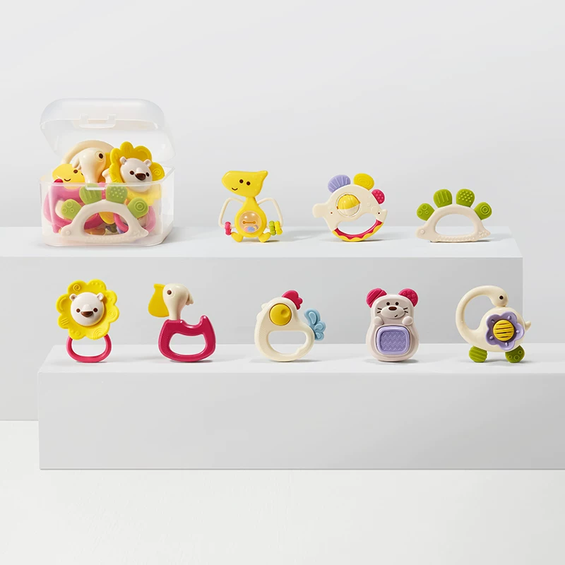 babycare手摇铃牙胶套装