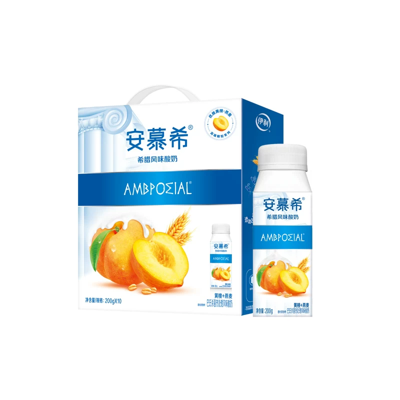 【详情页下单】黄桃燕麦酸奶整箱