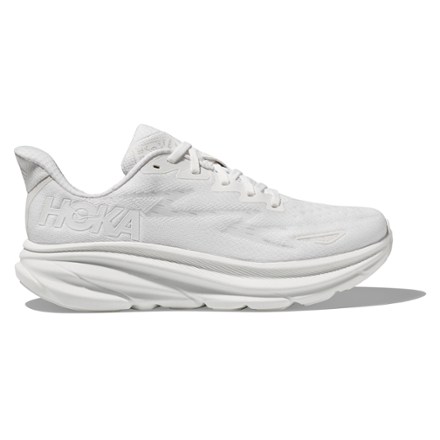 HOKA Clifton 9 男士跑鞋 White/White 13