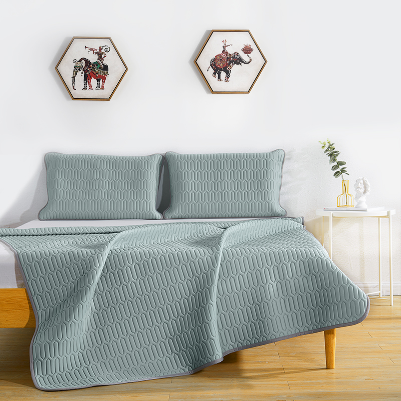 Nittaya乳胶凉席泰国进口冰丝席三件套