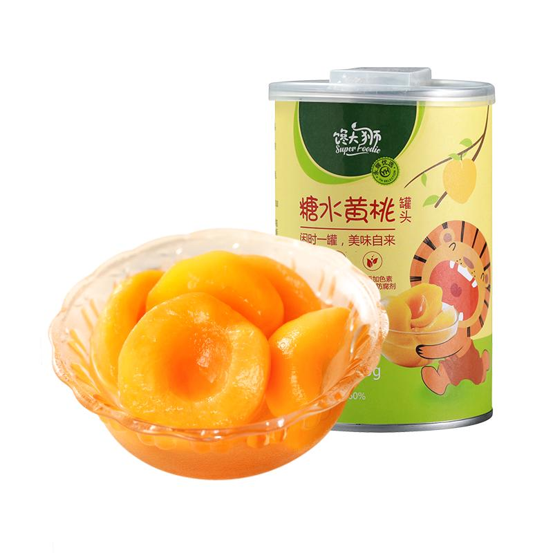【馋大狮】黄桃罐头425g*3