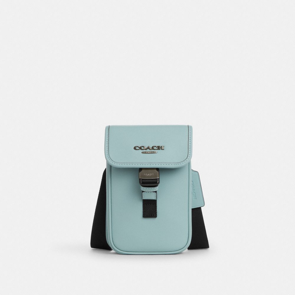coach racer phone crossbody bag CAJ42-QB/LB