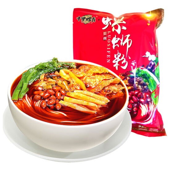 6元包邮！十里螺香 螺蛳粉300g*3袋