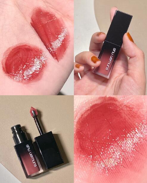 王一博同款2020圣诞新品shuuemura植村秀无色限方管漆光唇釉bg04